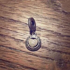 Two Toned Pandora Charm